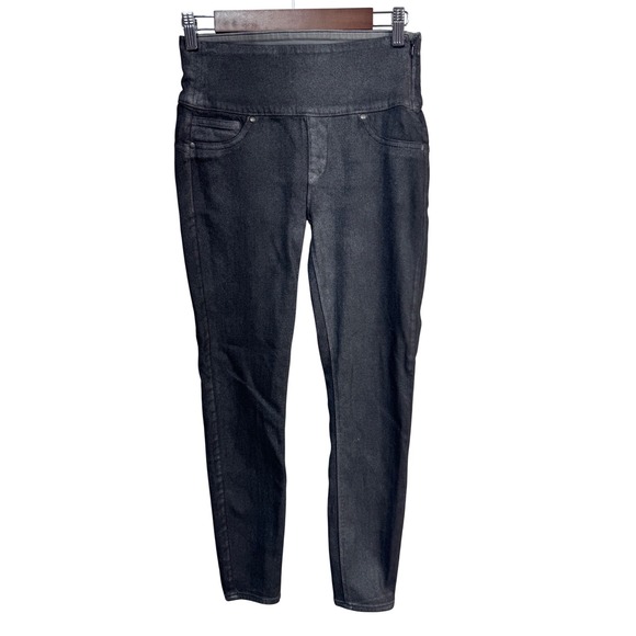 SPANX Pants - Spanx Leggings Women's High Rise Shimmer Skinny Minimalist Pants Grey S